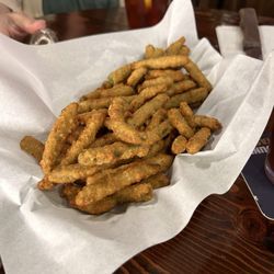 The Outpost Saloon - New fried green beans DELICIOUS!
