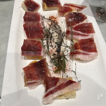 Casa Robles - Iberian ham on tomato bread. - Tapas Bars Near Me - Seville, SE