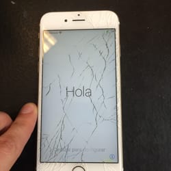 Modern Communications - If your phone looks like this, there's a good chance we can repair it same day!!!