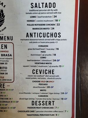 Menu photo 5 Las Brasas Decatur, GA