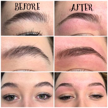 Blush Aesthetics - Before and after brow wax :) - Waxing Near Me - Phoenix, Arizona Blush Aesthetics - Before and after brow wax :) - Waxing Near Me - Phoenix, Arizona