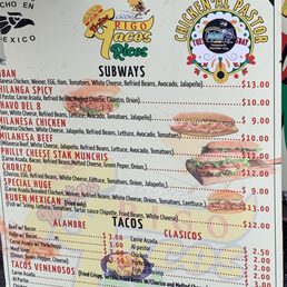 Menu Menu