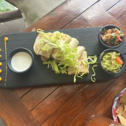 Blue Angel Restaurant - Shrimp quesadilla