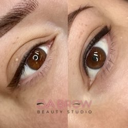 Eva Brow & Tattoo Studio - Natural eyeliner tattoo with small wing