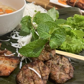 Pho G-Beef - Bun cha V9. Hanoi-Style Vermicelli with Grilled Pork Patties aka bún chả Hà Nội - Vietnamese Near Me - San Diego, California Pho G-Beef - Bun cha V9. Hanoi-Style Vermicelli with Grilled Pork Patties aka bún chả Hà Nội - Vietnamese Near Me - San Diego, California