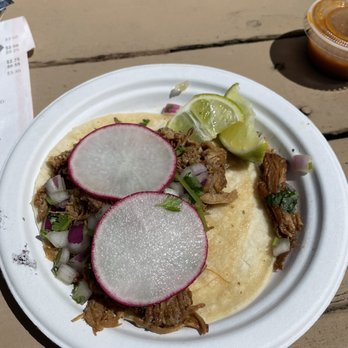 Los Chilangos - Taco carnitas. Fresh and delicious. - Mexican Near Me - Bellevue, Washington