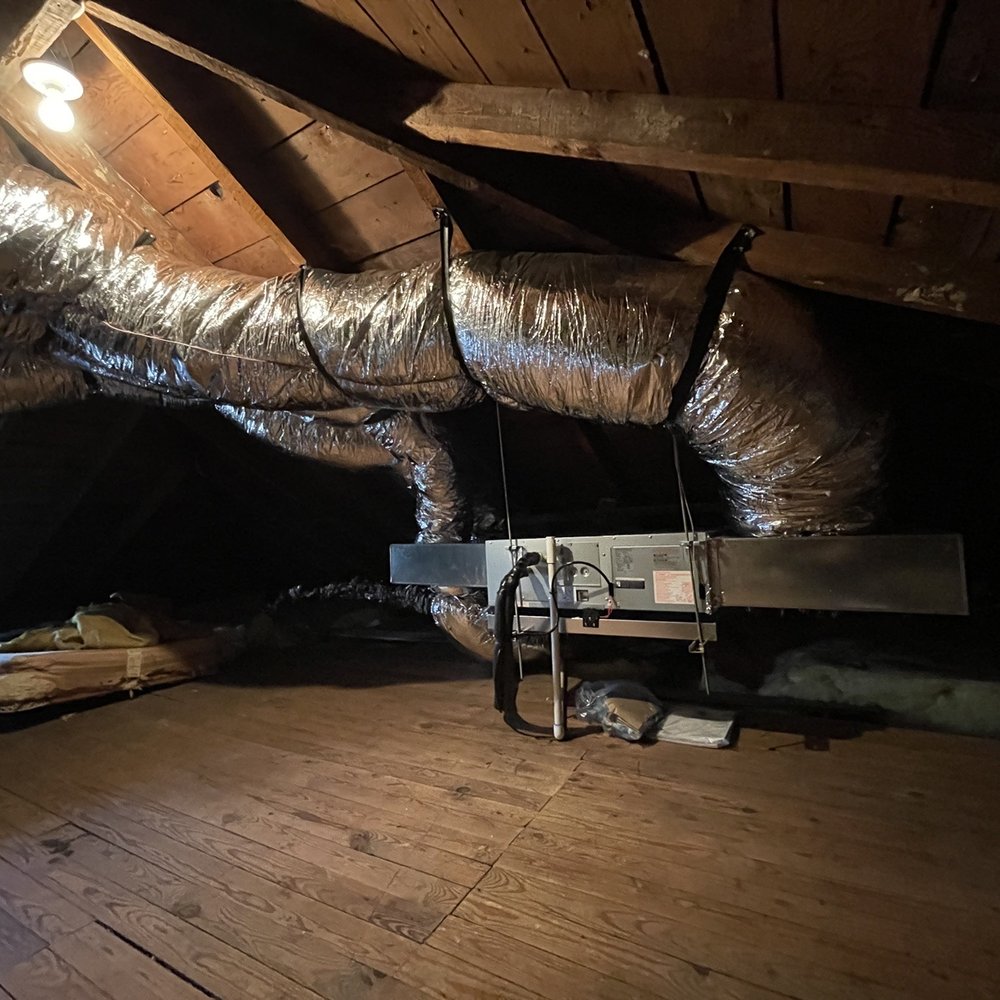 Exxel Mechanical Services - Attic ductwork - Heating & Air Conditioning/HVAC Near Me