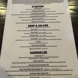 Menu Menu