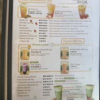 Ever After Tearoom & Eatery - Drinks menu - Shaved Ice Near Me - Irvine, California