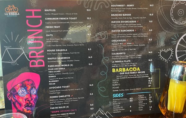 Menu photo 7 La Wheela El Paso, TX