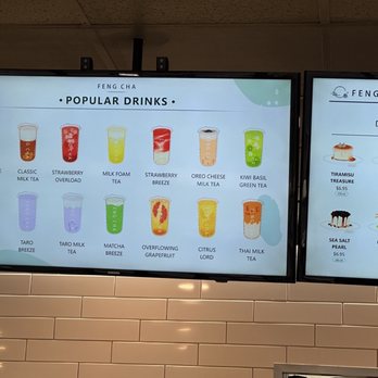 Feng Cha Tea House - Drink menu - Bubble Tea Near Me - Dublin, California Feng Cha Tea House - Drink menu - Bubble Tea Near Me - Dublin, California