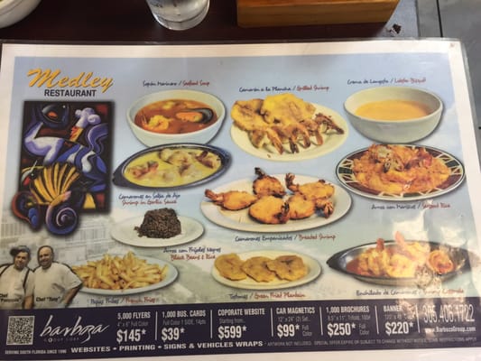 Menu photo 1 Medley Restaurant & Cafe Medley, FL Menu photo 1 Medley Restaurant & Cafe Medley, FL