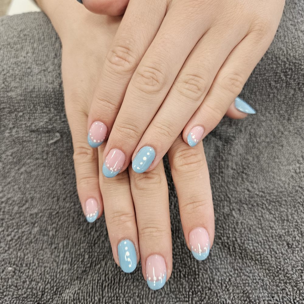 My daughters gel manicure My daughters gel manicure