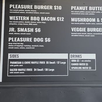 Pleasure Burger - Menu - Burgers Near Me - Portland, Oregon