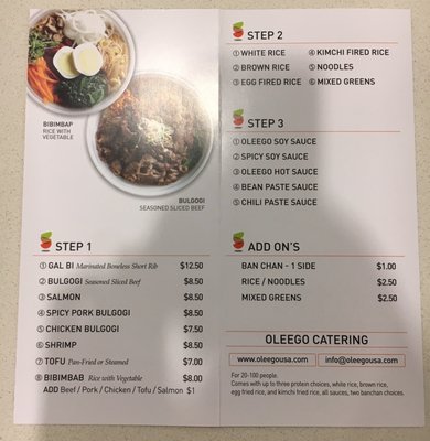 Menu photo 2 Oleego By Parks BBQ Los Angeles, CA Menu photo 2 Oleego By Parks BBQ Los Angeles, CA