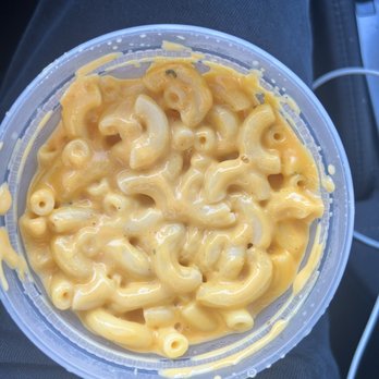 Da Reggae Cafe - It's supposed to be mac & cheese, but more of macaroni and cheese from the box. - Caribbean Near Me - Greensboro, North Carolina