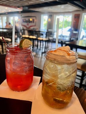 Mason Jar Brews and Burgers by null