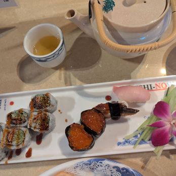 Sushi Nova - Salmon Skin Roll, Salmon Roe, Eel, and Yellowtail - Sushi Bars Near Me - Chicago, Illinois Sushi Nova - Salmon Skin Roll, Salmon Roe, Eel, and Yellowtail - Sushi Bars Near Me - Chicago, Illinois
