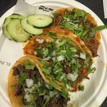 El Patron Taqueria - Tacos : Asada (3.99) & Quesabirrias (5.99) . They are street style tacos. - Mexican Near Me - San Marcos, California El Patron Taqueria - Tacos : Asada (3.99) & Quesabirrias (5.99) . They are street style tacos. - Mexican Near Me - San Marcos, California