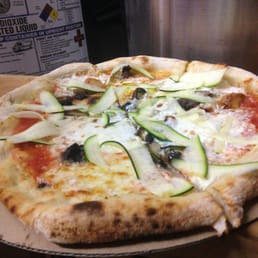 Zucchini, roasted garlic, portobello mushrooms, and Serrano hot sauce. Fantastic Zucchini, roasted garlic, portobello mushrooms, and Serrano hot sauce. Fantastic