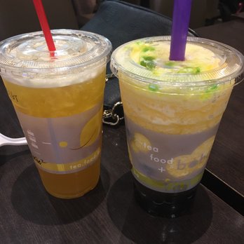Cha For Tea - Long Beach - Mango tea and love at first sight w/boba - Coffee & Tea Near Me - Long Beach, California