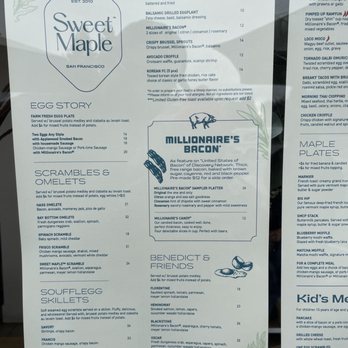 Sweet Maple - Breakfast & Brunch Near Me - Cupertino, California