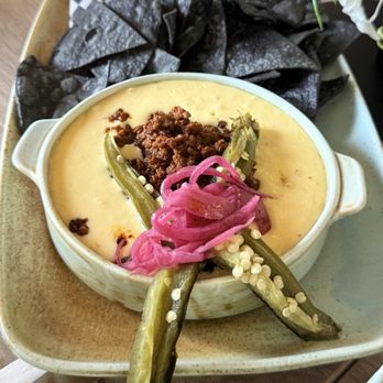 De Poca Madre Modern Mexican Kitchen - Queso con chorizo - Breakfast & Brunch Near Me - Corona, California