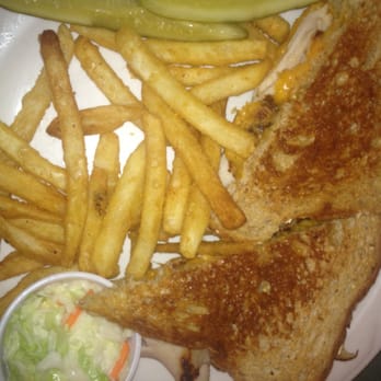 Chuck's Place - Turkey melt, fries, coleslaw, and pickles. - American Near Me - Thiensville, Wisconsin Chuck's Place - Turkey melt, fries, coleslaw, and pickles. - American Near Me - Thiensville, Wisconsin