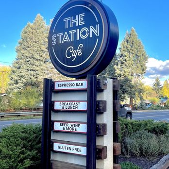 The Station Café - Look for this sign off the road. - Breakfast & Brunch Near Me - Flagstaff, Arizona The Station Café - Look for this sign off the road. - Breakfast & Brunch Near Me - Flagstaff, Arizona