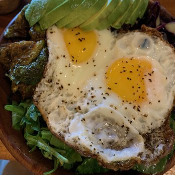 The Roaster Cafe - Quinoa bowl with fried egg - Breakfast & Brunch Near Me - Mamaroneck, New York The Roaster Cafe - Quinoa bowl with fried egg - Breakfast & Brunch Near Me - Mamaroneck, New York