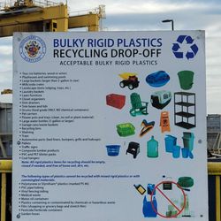 Montgomery County Recycling Center - Breakdown of Bulky Rigid Plastics they accept 11.30.21