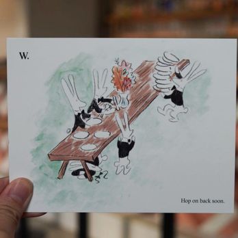 Wilfred's - Goodbye postcard - Diners Near Me - Edmonton, Alberta