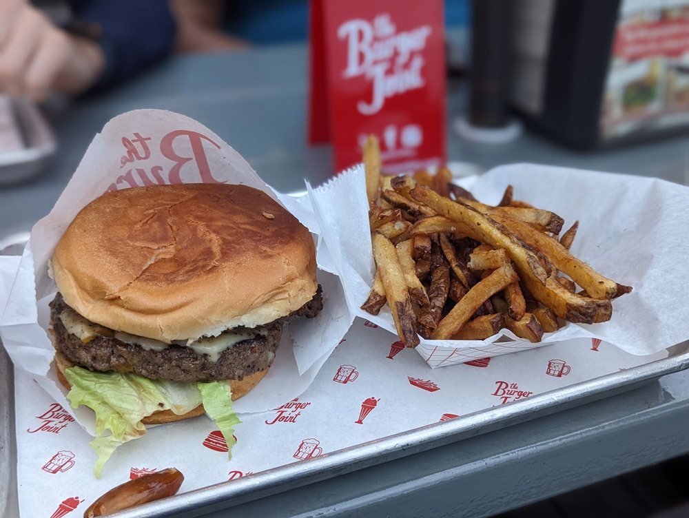 Food from The Burger Joint