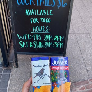 Songbird Cafe - Adult juice box - Coffee & Tea Near Me - Los Angeles, California