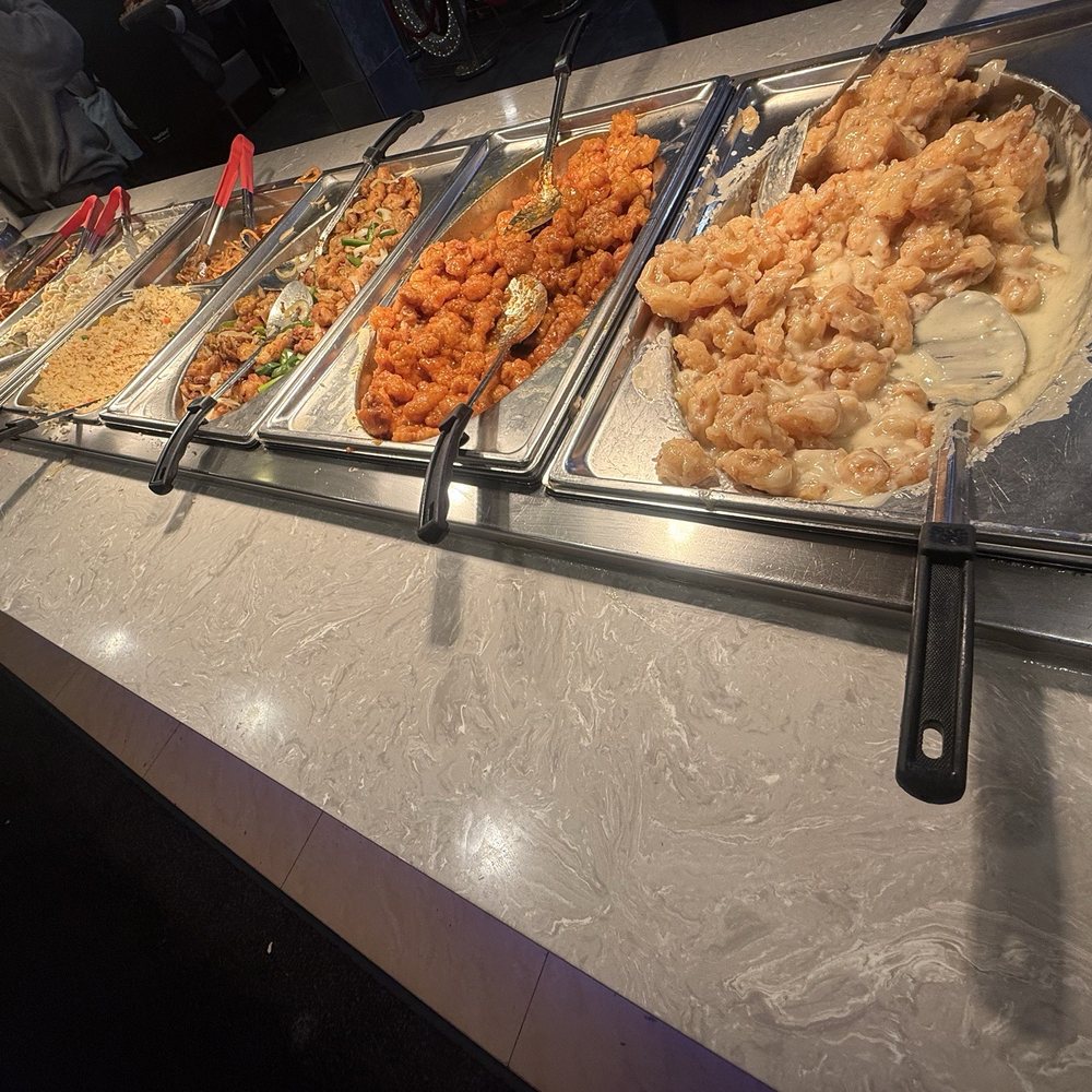 Hibachi Buffet - Walnut shrimp was so good - Buffets Near Me - Citrus Heights, California