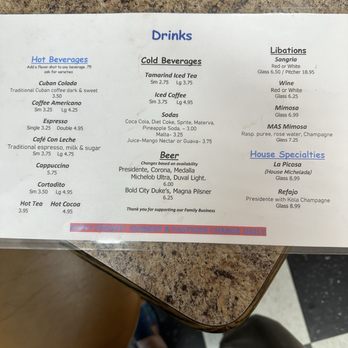 La Bodega Original - Menu - Latin American Near Me - Jacksonville, Florida