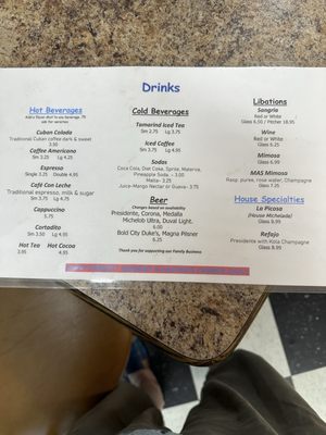 Menu photo 2 La Bodega Original Jacksonville, FL