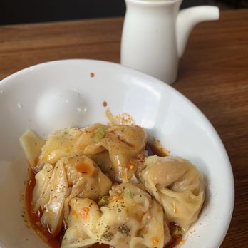 Noodle Man - A13. Pork Wonton with Chili Oil - Chinese Near Me - Chesapeake, Virginia Noodle Man - A13. Pork Wonton with Chili Oil - Chinese Near Me - Chesapeake, Virginia