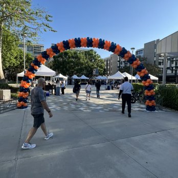Yvette's Balloons - Cal State Fullerton 35 foot Balloon Arch - Balloon Services Near Me Yvette's Balloons - Cal State Fullerton 35 foot Balloon Arch - Balloon Services Near Me