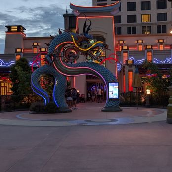 The Blue Dragon - Blue Dragon at night - Pan Asian Near Me - Orlando, Florida The Blue Dragon - Blue Dragon at night - Pan Asian Near Me - Orlando, Florida