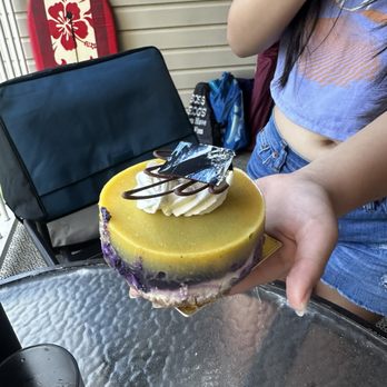 Orly Patisserie - Lillikoi Ube Cheesecake - Patisserie/Cake Shop Near Me - Lihue, Hawaii Orly Patisserie - Lillikoi Ube Cheesecake - Patisserie/Cake Shop Near Me - Lihue, Hawaii