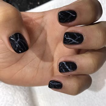 LG Nails & Spa - Gel-marble stone nails!!! In love! - Nail Salons Near Me - Cypress, California