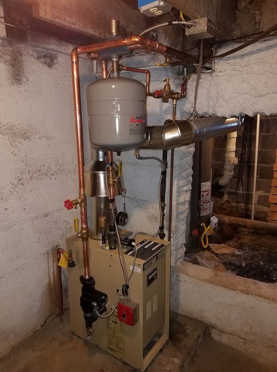 Slide of Americanized Plumbing and Heating