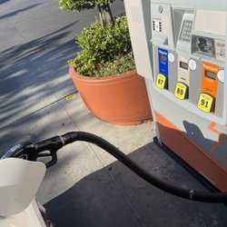 76 Gas Station - Filling up