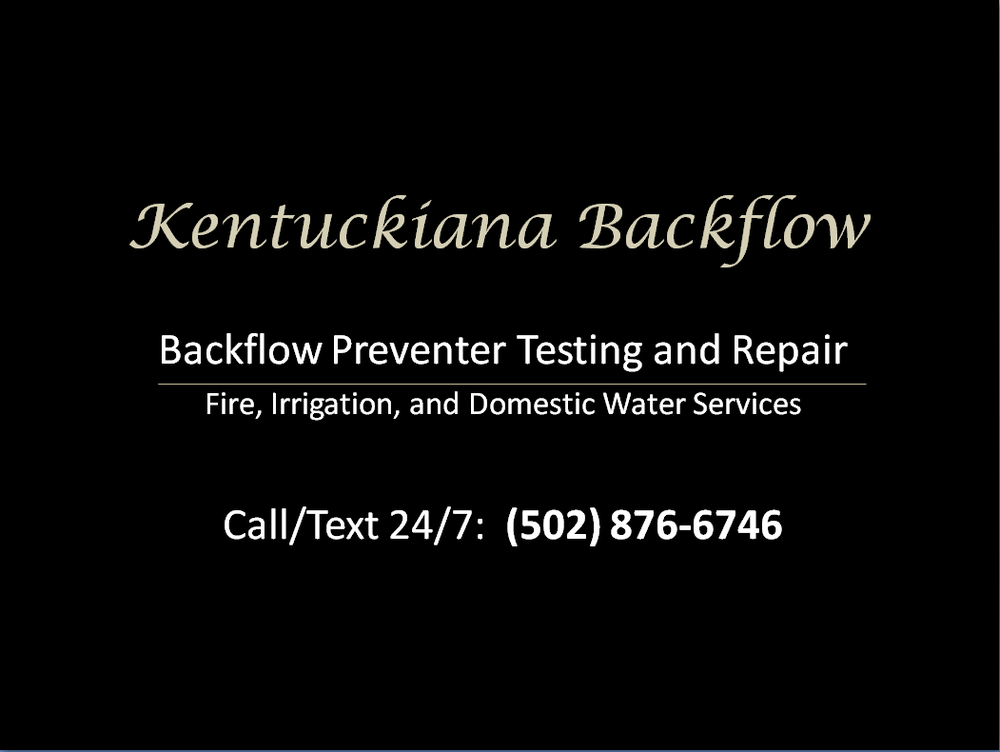 Slide of Kentuckiana Backflow