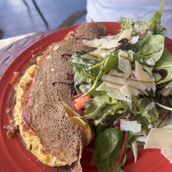 The Breeze Waterfront Cafe - Vegetarian Crepe - Breakfast & Brunch Near Me - Gulfport, Florida