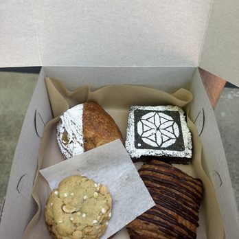 Tai Zhan - Cookies, black sesame, chocolate and almond croissant - Bakeries Near Me - Saratoga, California Tai Zhan - Cookies, black sesame, chocolate and almond croissant - Bakeries Near Me - Saratoga, California