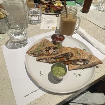 Ol Days - Quesadillas Rancheras & Caramel Iced Coffee - Breakfast & Brunch Near Me - Miami, Florida Ol Days - Quesadillas Rancheras & Caramel Iced Coffee - Breakfast & Brunch Near Me - Miami, Florida