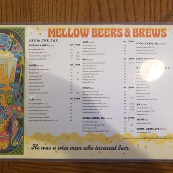 Mellow Mushroom Paducah - Beer menu - Pizza Near Me - Paducah, Kentucky Mellow Mushroom Paducah - Beer menu - Pizza Near Me - Paducah, Kentucky