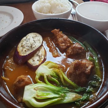 FOB Kitchen - Pork sinigang, great intro to Filipino food if you like sour flavor. - Filipino Near Me - Oakland, California